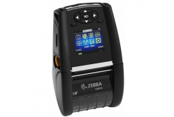Zebra ZQ620 Plus ZQ62-AUX2E14-00 mobile label printer, 8 dots/mm (203 dpi), linerless, USB, BT, Wi-Fi, EPL, ZPL, CPCL, RB