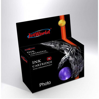JetWorld PREMIUM compatible ink cartridge pro Canon CLI-581XXL foto blue (photo blue)