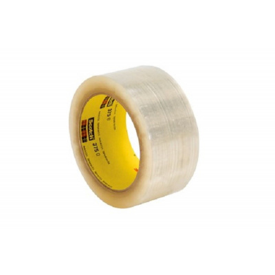 3M 375E Packing tape, transparent, 50 mm x 66 m
