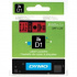 Dymo D1 40917, S0720720, 9mm x 7m, black text / red tape, original tape