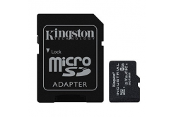 Kingston memory card Micro Secure Digital Card Industria, 8GB, micro SDHC, SDCIT2/8GB, UHS-I U3 (Class 10), V30, A1, pSLC card