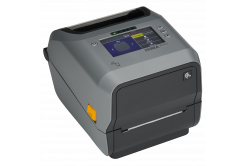 Zebra ZD621 ZD6A142-32ER02EZ label printer, 8 dots/mm (203 dpi), cutter, disp. (colour), RTC, USB, USB Host, RS232, BT, Ethernet, Wi-Fi, kit (USB), grey