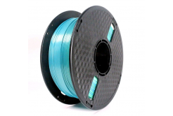 GEMBIRD 3DP-PLA-SK-01-BG, 3D filament, PLA, 1,75mm, 1000g, silk rainbow, blue/verde