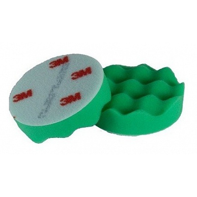 3M Perfect-It™ Foam Polishing Pad, Green, Diameter 75 mm (50499)
