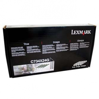 Lexmark C734X24G cyan/magenta/yellow/black (cyan/magenta/yellow/black) original toner