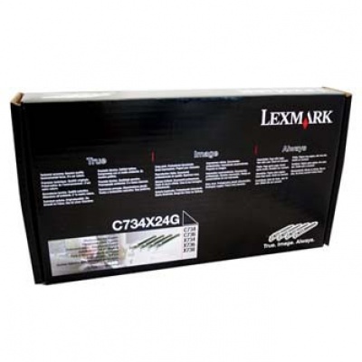 Lexmark C734X24G cyan/magenta/yellow/black (cyan/magenta/yellow/black) original toner