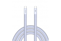 VERBATIM Sync & Charge SoftTouch USB-C Cable, 60W, 120 cm, purple