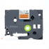Compatible tape Brother TZ-B51/TZe-B51, signal 24mm x 8, black text/orange tape