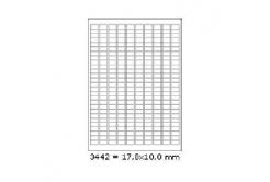 Self-adhesive labels 17,8 x 10 mm, 270 labels, A4, 100 sheets