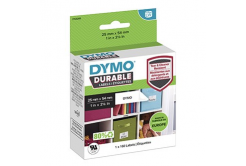 Dymo polypropylene labels 54mm x 25mm, white, multifunction, 160 pcs, 2112283