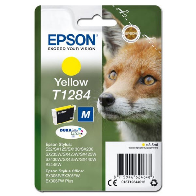 Epson T1284 C13T12844012 yellow original ink cartridge