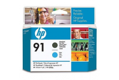 HP C9460A 91 matte black/cyan original print head