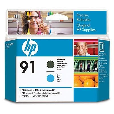 HP C9460A 91 matte black/cyan original print head