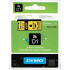 Dymo D1 45808, S0720880, 19mm x 7m, black text/yellow tape, original tape