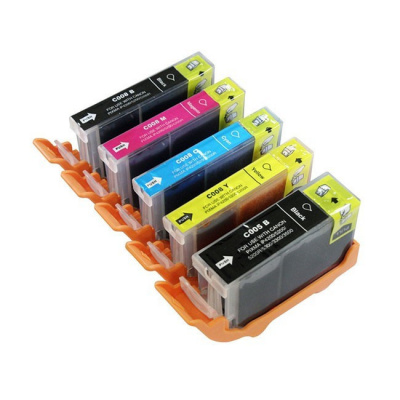 Canon CLI-8 Bk, C,M,Y + PGI-5Bk multipack compatible inkjet cartridge