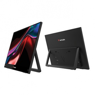 Verbatim přenosný monitor, Touch Monitor LIGHT, 14", Full HD (1920x1080), 60Hz, černý
