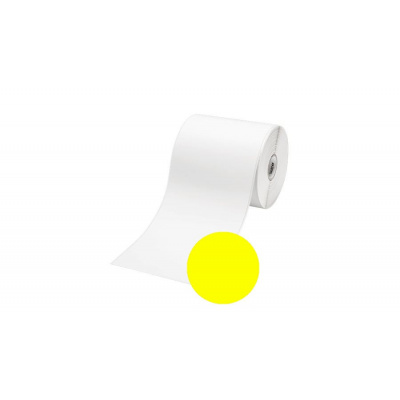 Compatible label rolls for Brother RD-S01E2Y, 102mm x 42,8m, yellow, roll
