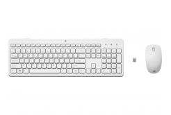 HP 3L1F0AA#ABD 230 klávesnice a myš/bezdrátová/white GER