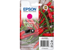 Epson 503 T09Q340 C13T09Q34010 purpurová (magenta) originální cartridge