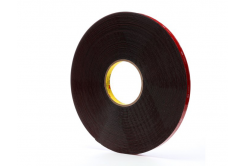 3M VHB 5952-F, 12 mm x 33 m, black double-sided adhesive acrylic tape, thickness 1,1 mm