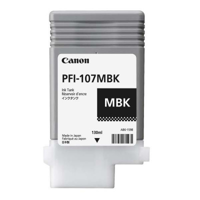Canon PFI-107MBK, 6704B001 matte black original ink cartridge