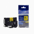 Compatible tape Brother TZ-661 / TZe-661, 36mm x 8m, black text / yellow tape