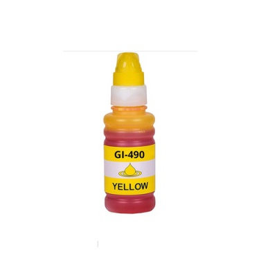 Canon GI-490 Y yellow compatible ink cartridge