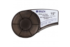 Brady M21-500-430-WT-CL / 139747, polyester tape, 12.70 mm x 6.40 m