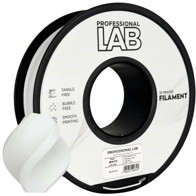 Professional Lab FG-P47-E1, 3D filament, PLA+, White, 1kg, 1,75mm
