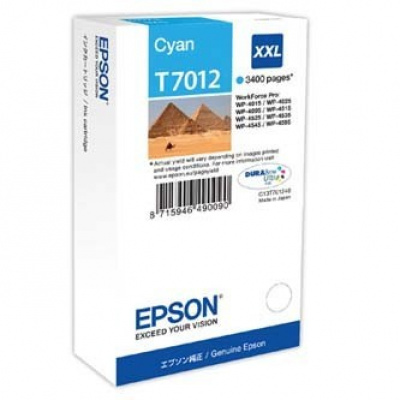 Epson C13T70124010 cyan original ink cartridge