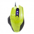E-blue Mazer Mouse, 2500 DPI, optical, 6 buttons, wired USB, green