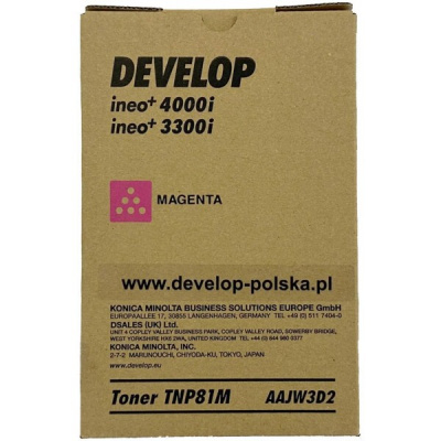Develop TNP-81 AAJW3D2 magenta original toner