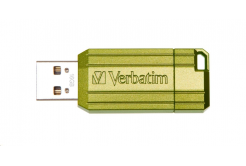 Verbatim 49070 Flash Drive Store 'n' Go, PinStripe, 16GB, eucalyptus green