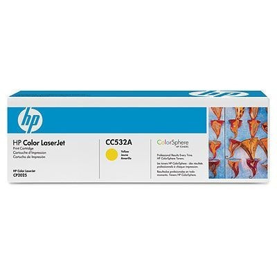 HP 304A CC532A yellow original toner