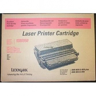 Lexmark 1380950 black original toner
