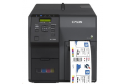 Epson ColorWorks C7500G C31CD84312, color label printer, cutter, disp., USB, Ethernet, black