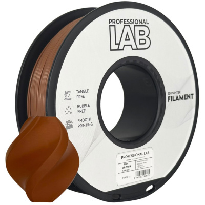 Professional Lab FG-P53-E1, 3D filament, PLA+, 1,75mm, 1000g, Brown