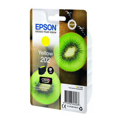 Epson 202 T02F44010 yellow original ink cartridge