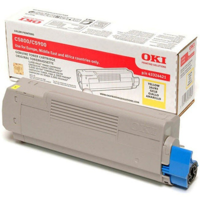 OKI 43324421 yellow original toner