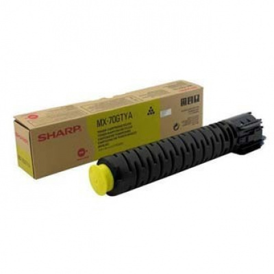 Sharp MX-70GTYA yellow original toner