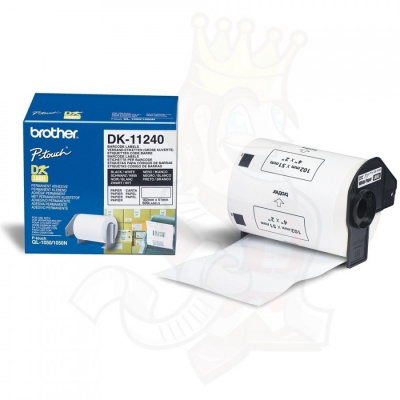 Brother DK-11240, 102mm x 51mm, paper labels, 600 labels
