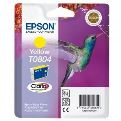 Epson T0804 C13T08044011 yellow original ink cartridge