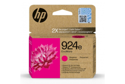 HP 924e 4K0U8NE#CE1 magenta original ink cartridge, expired