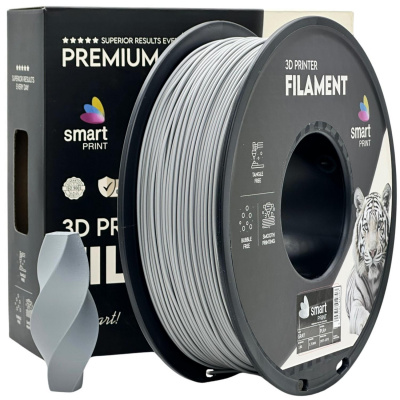 Smart Print FG-S56-E1, 3D filament, PLA+, 1,75mm, 1000g, Grey