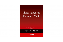 Canon Photo paper premium matte 8657B006, A3, 210 g/m2, bílý, matný inkoustový fotopapír