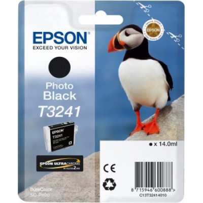 Epson T32414010 photo black original ink cartridge