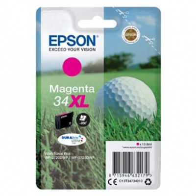 Epson T34734010, T347340 magenta original ink cartridge