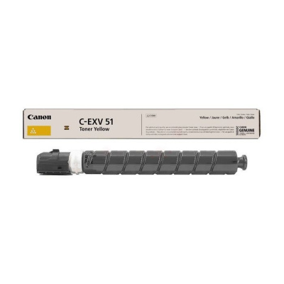 Canon CEXV51 0484C002 yellow original toner