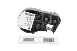 Brady M4-126-490 / 170776, 45.72 mm, Polyester, black text / white tape
