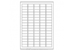 Self-adhesive labels 35,6 x 16,9 mm, 80 labels, A4, 100 sheets